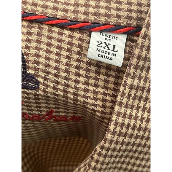 Robert Graham Men's Big & Tall 2XL Flip Cuff Long Sleeve Button Shirt - Picture 7 of 9